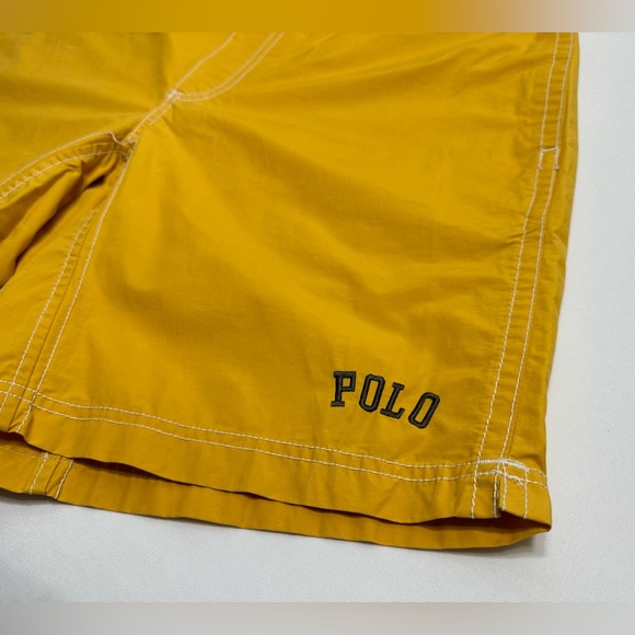 Ralph Lauren Other - VTG 90's Ralph Lauren Polo Sport Yellow SPELL OUT Board Swim Trunks Men L Shorts